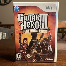 Guitar Hero III Legends Of Rock (Nintendo Wii, 2007) - CIB
