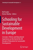 Rolf Jucker (U. A.) | Schooling For Sustainable Development In Europe | Buch