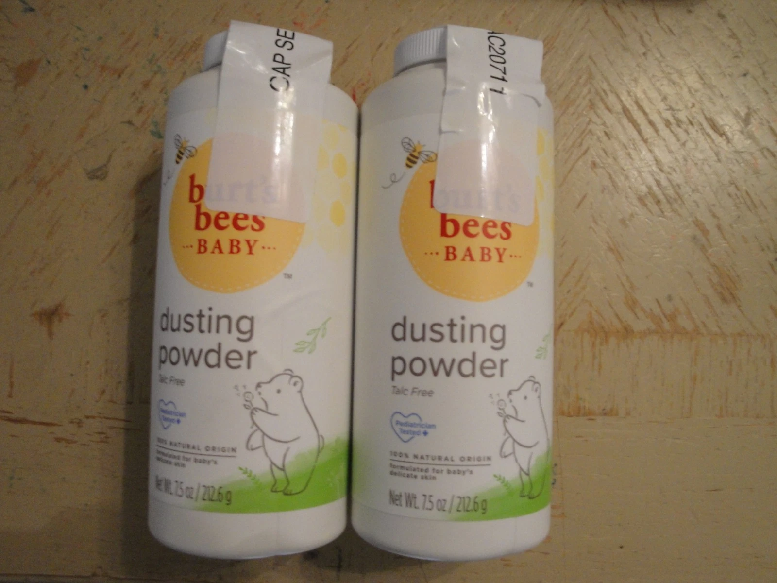 2x Baby Dusting Powder 7.5 Oz By Burts Bees talc-free #T10