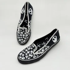 Disney Tim Burton Nightmare Before Christmas Disney Jack Skellington Shoes Sz 9