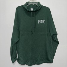 Victoria  s Secret Pink Cowl Neck Pullover Sweatshirt Womens Size Medium NWT NEW