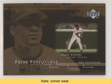 2000 Upper Deck Prime Performers Manny Ramirez #PP1 READ 0b3