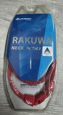 Phiten necklace RAKUWA X50 AQUA TITAN 21" - RED - NEW