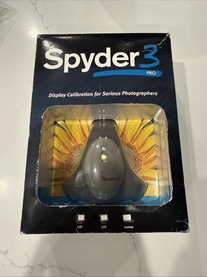 Datacolor Spyder 3 PRO Computer Monitor Display Calibration Photography Printing