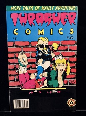 Thrasher Comics #5 High Speed 1990 RARE Underground Comix