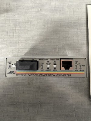 Allied Telesyn AT-MC102XL-10 Fast Ethernet Media Converter NIB