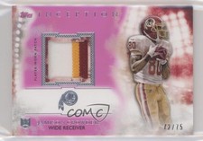 2015 Topps Inception Rookie Magenta 72/75 Jamison Crowder #RP-JC Patch 2r5