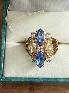 Cockail Ring By Suzanne Somers - Size 7