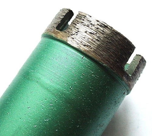 1-3/8" Wet Diamond Core Drill Bit for Wire Mash Light Steel Reinforced Concrete - Picture 2 of 5
