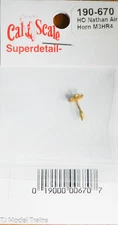 Cal-Scale HO #670 Nathan Air Horn M3HR4 (Brass Casting) 1:87th Scale