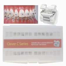 Orthodontic Self Ligating Brackets Empower Ceramic Braces Aesthetic Roth 022 345