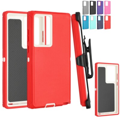 For Samsung Galaxy Note 20 Ultra 10 Plus Heavy Duty Shockproof Flexible Rugged