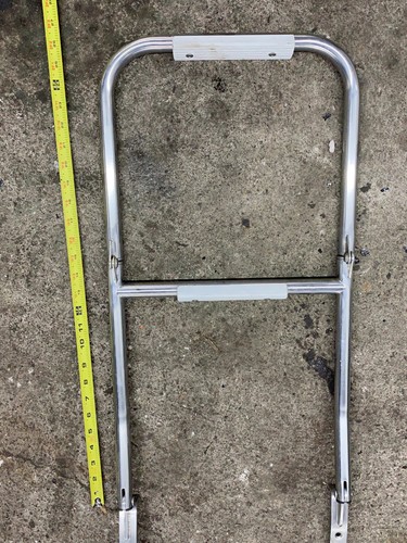 Boat Stainless Steel Marine 2 Steps Folding Ladder - Picture 6 of 12