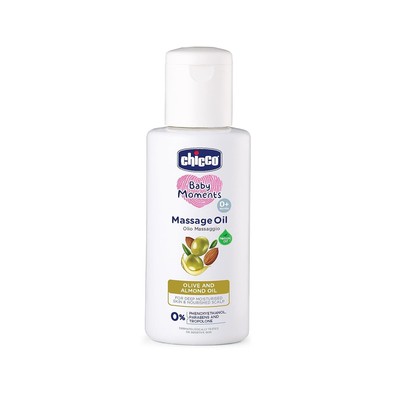 Chicco Baby Moments Massageöl Mit Oliven-Und Mandelöl 100Ml