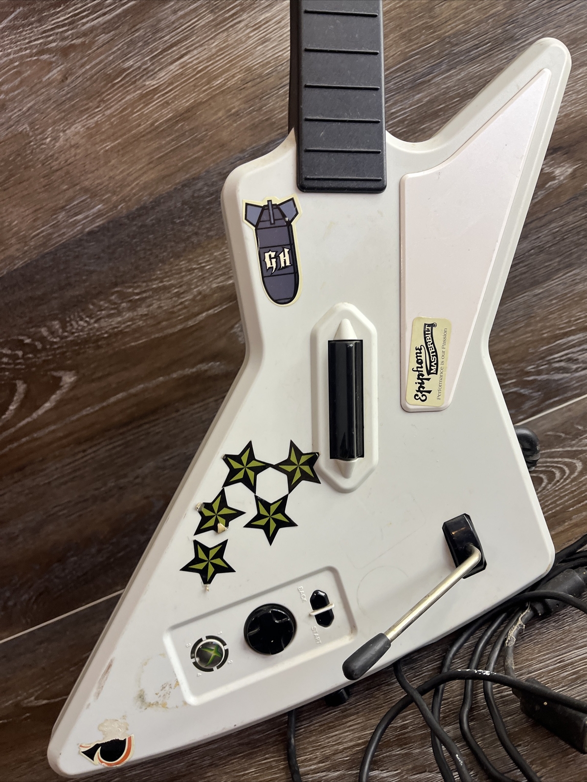 Xbox 360 Guitar Hero Gibson XPlorer Xplorer Controller RedOctane 95065