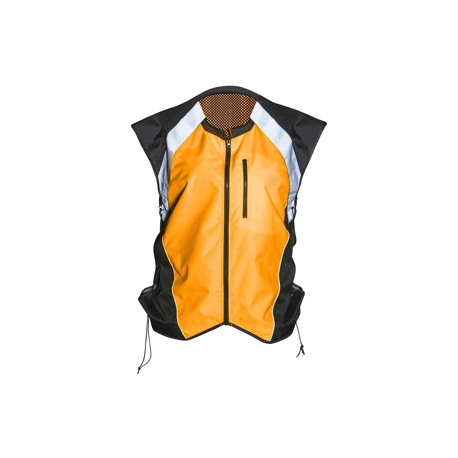 Badass Moto Motorcycle Safety Vest Jacket With Pockets Large
