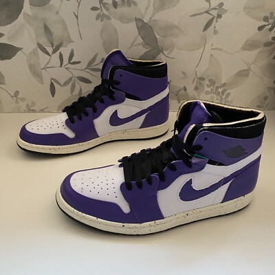 Jordan 1 High Zoom Air CMFT Crater Purple CT0978-501 - US size 12