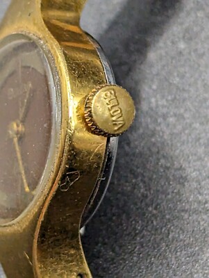 BULOVA Dior 手巻き腕時計 ローマン 23JEWELS Sold at Auction: 14k Yellow Gold Bulova Dior 23 Ladies Slim Watch
