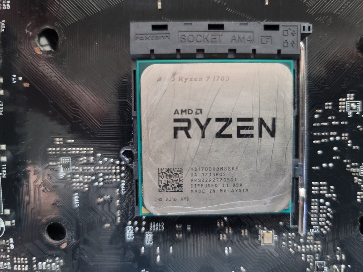 CPU + Motherboard Combo - AMD Ryzen™ 7 1700 + ASRock AB350
