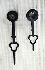 Clock Hands replica 1900's  2-1/8"  &   1-5/8"  Sculptural - vintage pre pwned