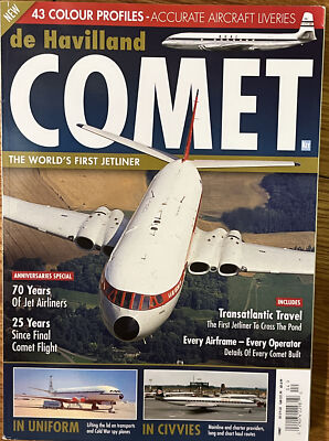 DE HAVILLAND COMET MAGAZINE KEY PUBLISHING 2022 WORLD'S FIRST JETLINER
