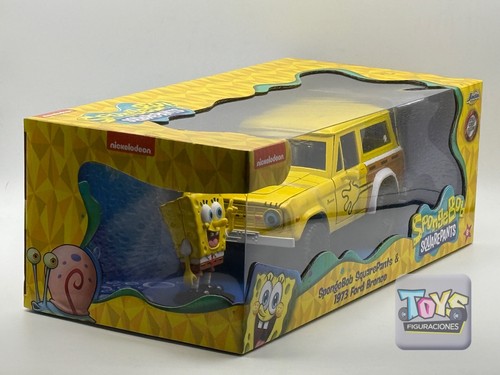 Jada 1/24 Scale SpongBob SquarePants & 1973 Ford Bronco NEW 2024 - Picture 6 of 10