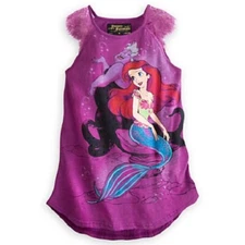 D23 EXPO 2015~ARIEL & URSULA~Rhinestone~Tee~Fairytale Designer~Adult~Disney~NWT