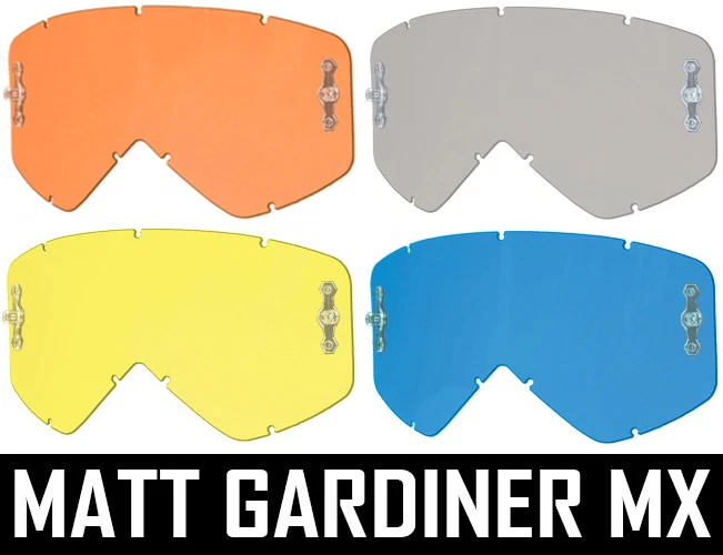 SMITH FUEL INTAKE MOTOCROSS MX REPLACEMENT GENUINE LENS V1 V2 GOGGLES TEAR OFF