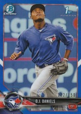 2018 Bowman Chrome Prospects Baseball Part 2 Autographs and Parallel Cards