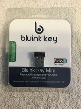 Password Manager FIDO U2F Authenticator Bluink Key Mini