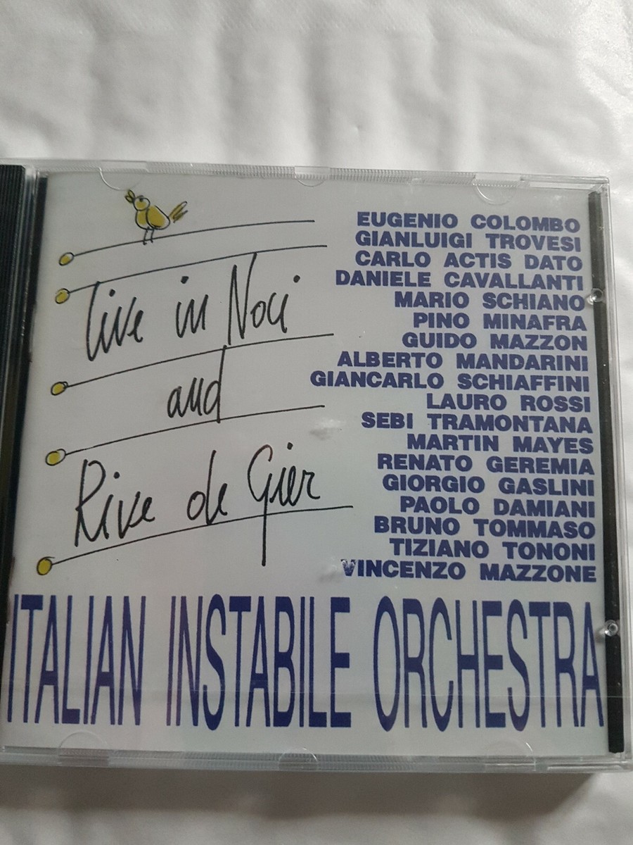 The Italian Instabile Orchestra - Live In Noci And Rive-De Gier CD