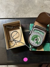 Alpex Exposure Meter With Box  Pocket Chain
