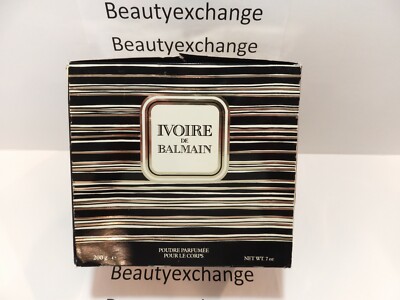 Ivoire De Balmain For Women Perfume Dusting Body Powder 7 oz Boxed