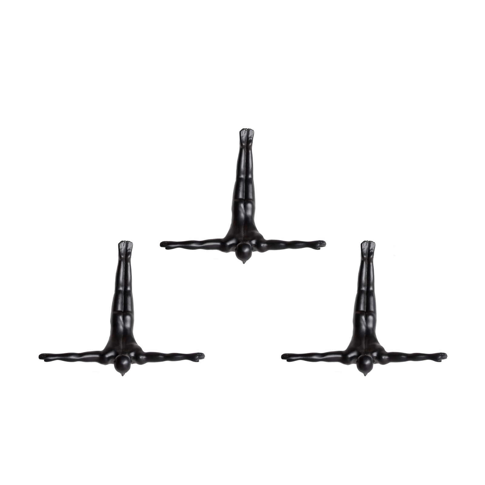 Набор из трех предметов настенного декора из смолы Black Diver 7 29290₽