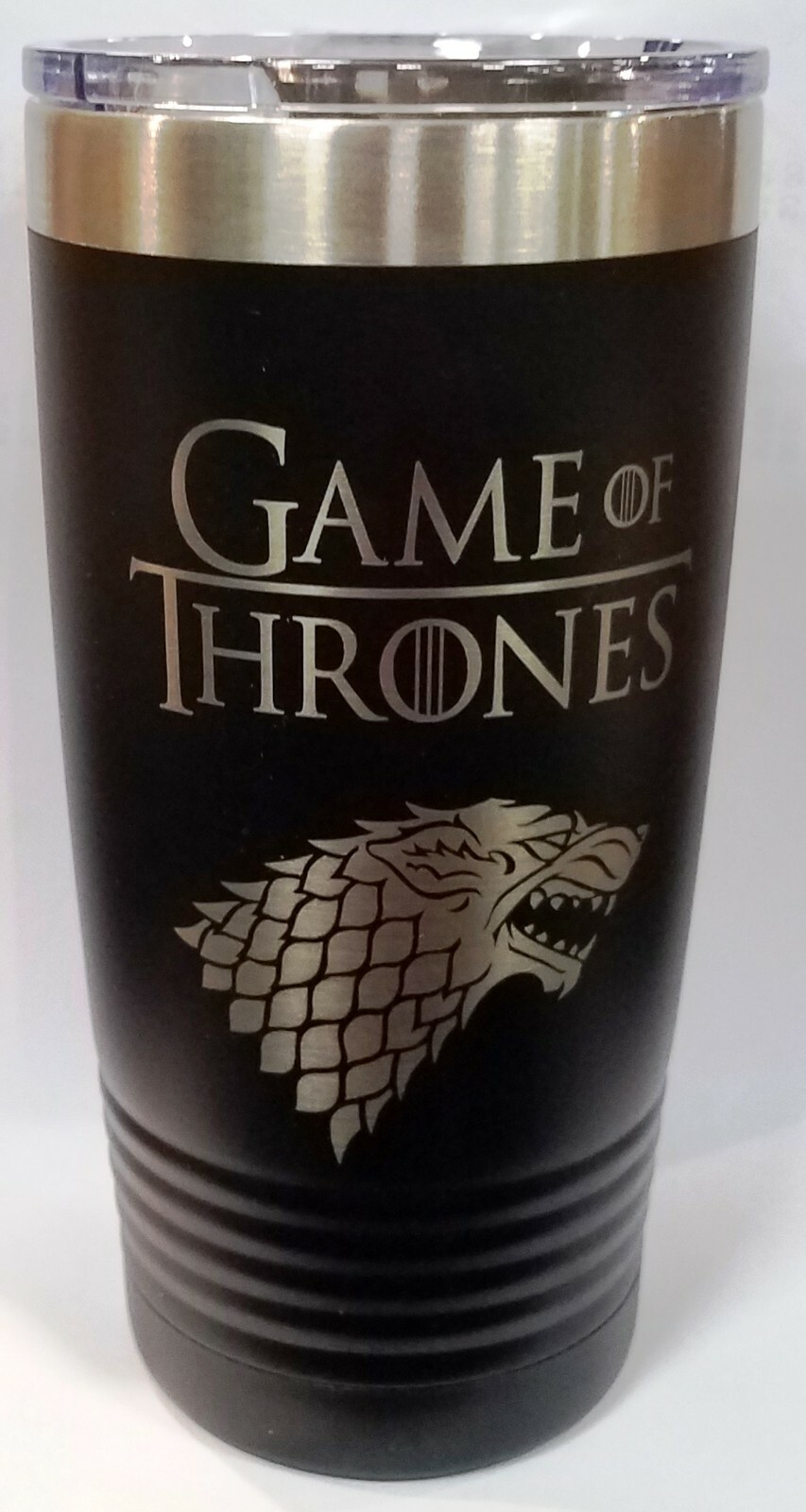 Game Of Thrones Stark Yetti Style Thermal Insulated Travel Mug 20 ozs