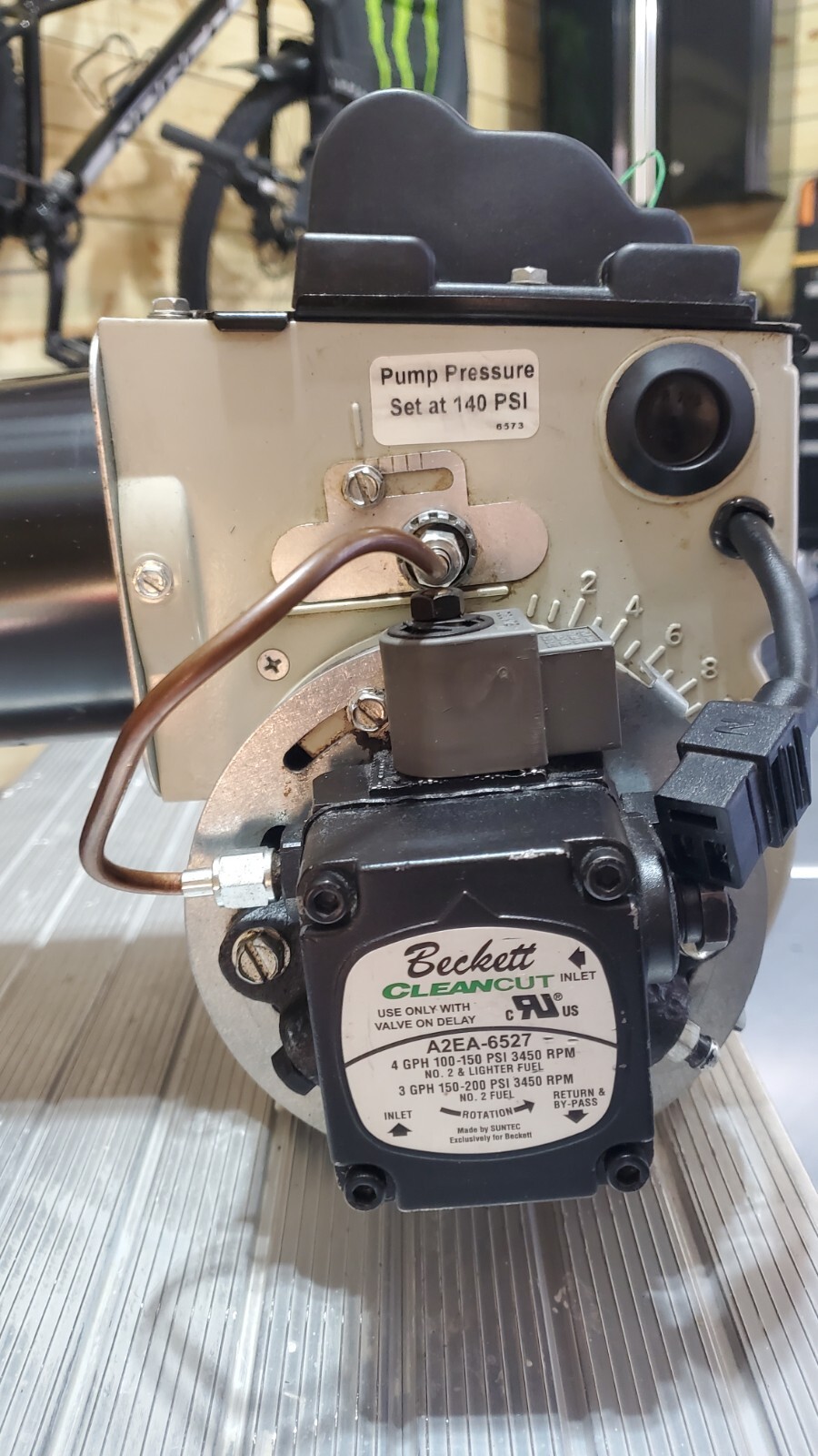 Beckett Oil Furnace Burner A2EA6527 eBay