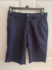 French Toast Navy Adjustable Waist Golf Shorts, Boys Sz 14
