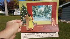 1954 Marshall Wells Hardware Store Ed Graff Calendar Perham Minnesota