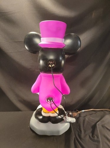 2022 Disney Mickey Mouse as a Vampire in Suit Halloween Blow Mold 4925740 New - Picture 7 of 9