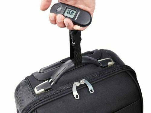 NIVERN Digitale Kofferwaage - Hochpräzise Bis 50kg Mit LCD Display | Perfekte Reise-Gepäckwaage Für Sorgenfreies Reisen