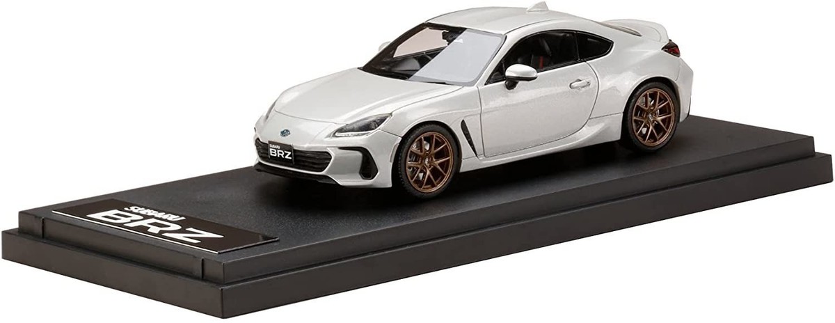 ENIF ENIF0017 1/43 SUBARU BRZ tS GT Paquet Satin Blanc Perle Modèle De