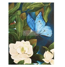 Redesign With Prima "Sapphire Angel" Luxury Decoupage Mullberry Paper, Butterfly
