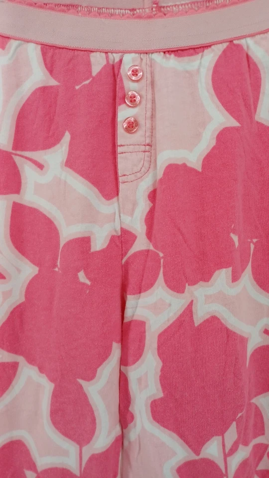 Ropa de dormir para mujer Nautica pantalones cortos pequeños pequeños florales 100 % algodón pull-on. Foto 2 de 4