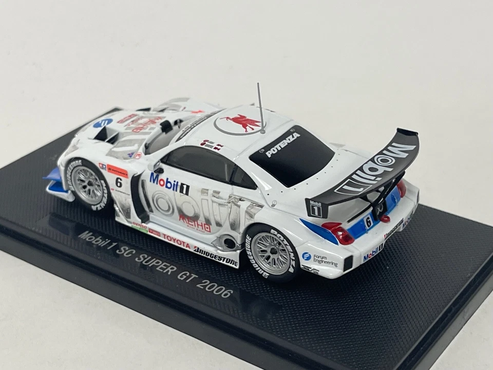 Carro 1/43 Ebbro Mobil 1 Lexus SC 430 JGTC 2006 #6 #805 CS1095 - Imagem 2 de 4