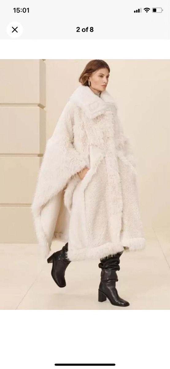 新品 ZARA SRPLS ファーコート ケープコート 新品 ZARA SRPLS ファーコート ケープコート 新品 ZARA SRPLS ファー