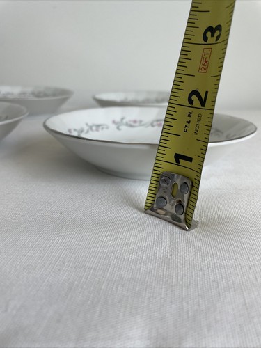 Royal Swirl Fine China Japan 5.5" Dessert Bread Plate Bowl (Set of 6) - Picture 5 of 5