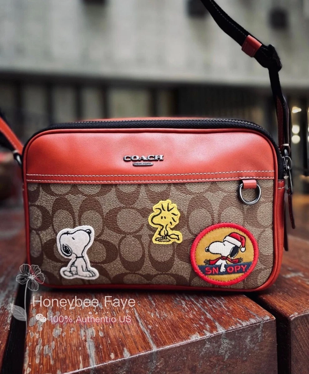 Coach peanuts best sale crossbody