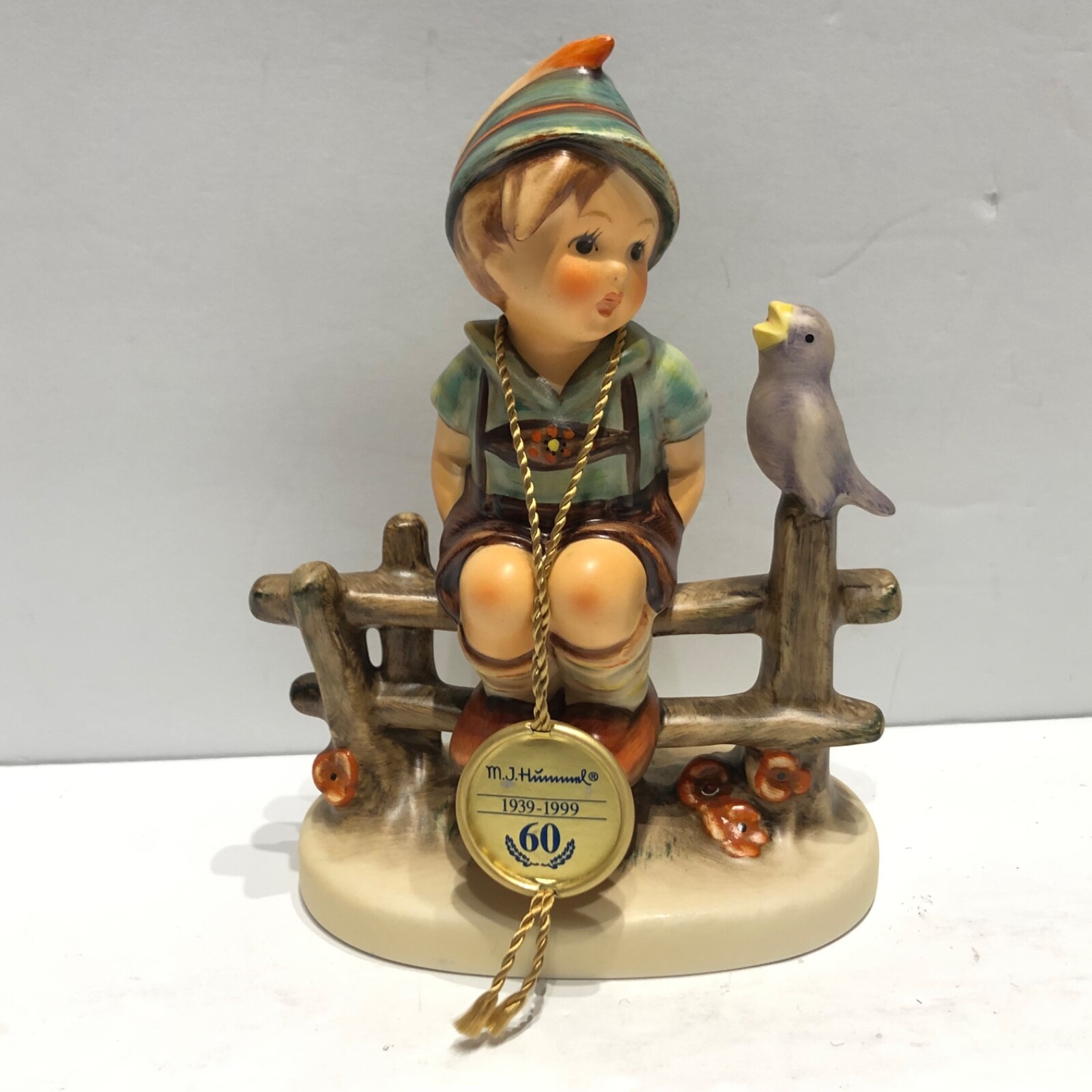 Hummel WAYSIDE HARMONY 60th Anniversary 111/1 5" TMK7 Porcelain Figurine Vintage