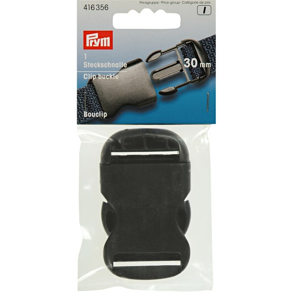 Steckschnalle Stegbreite 30 Mm Steckschnallen Prym 416356 Schnalle SchließE Gurt-image