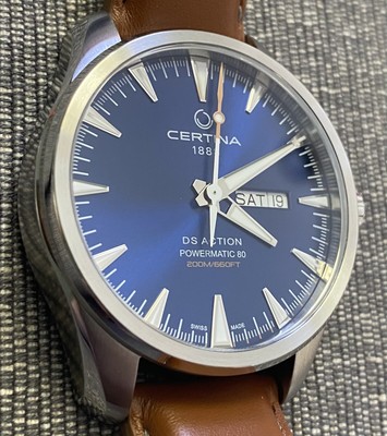 certina ds action day date powermatic